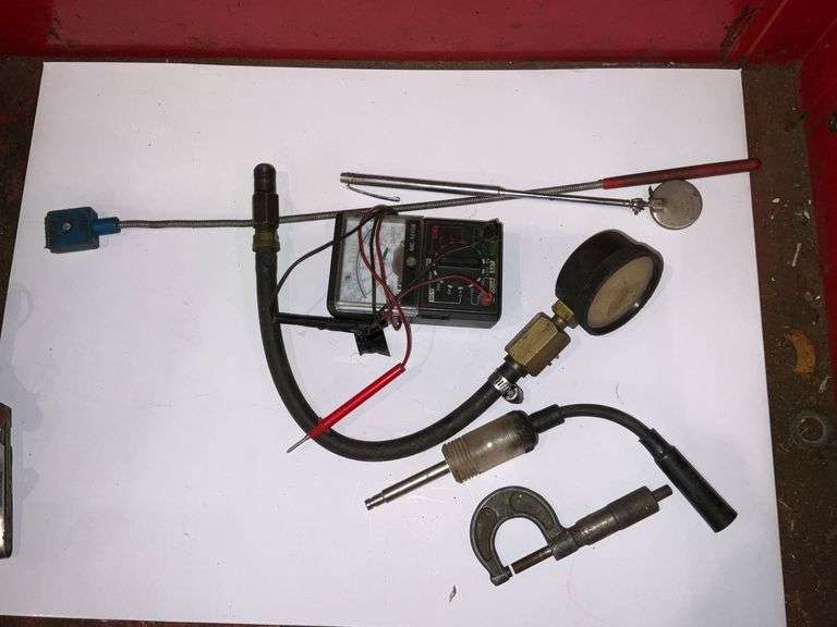 Craftsman timing light, vacuum pump, feeler gauges