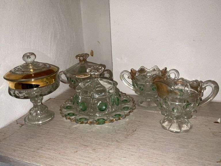 Vintage glassware
