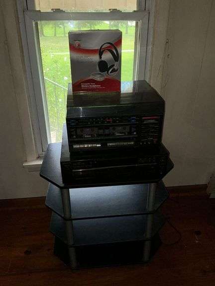 Stereo with Sound Design turn table & cassette player image