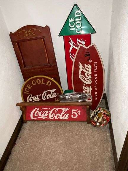 Coca-Cola signs image