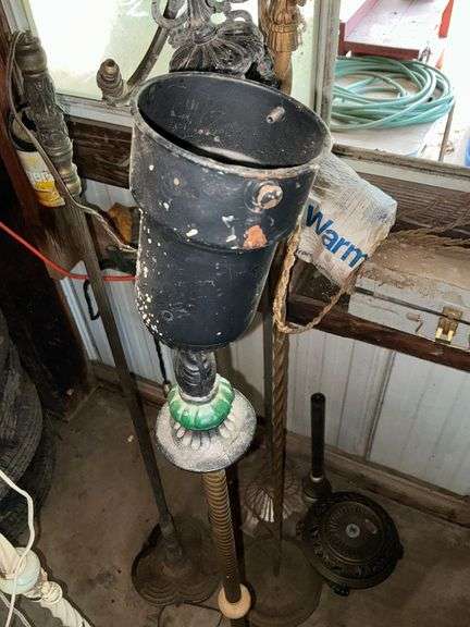 Collection of vintage floor lamps image