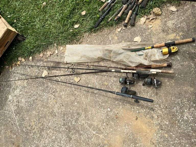Rods & reels. image