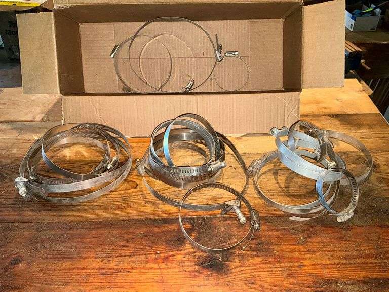 Hose clamps, up to 6" image
