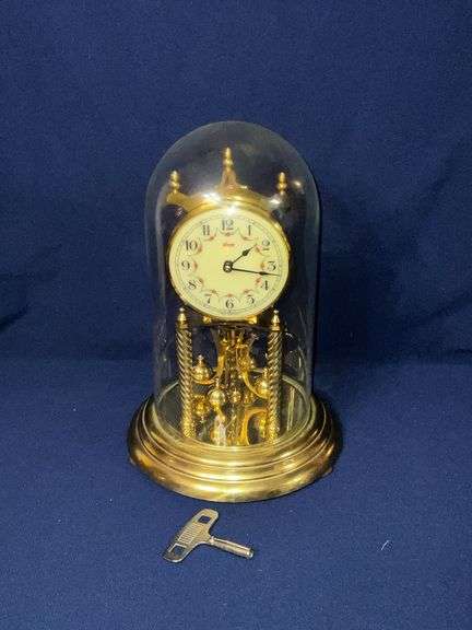 Kunde 400-day clock with glass dome