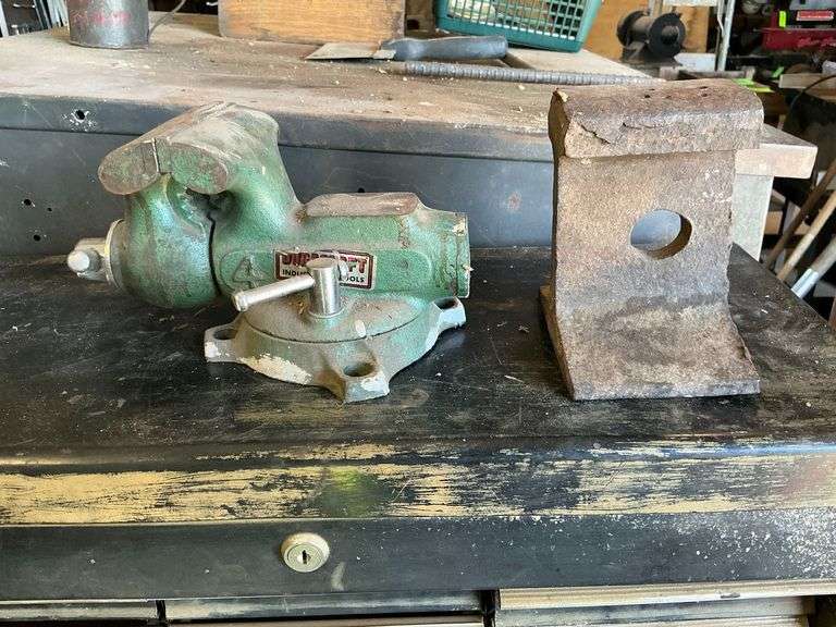Dura craft 4" bench vise image