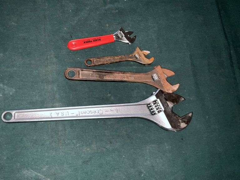 Adjustable wrenches, Crescent & Kline image