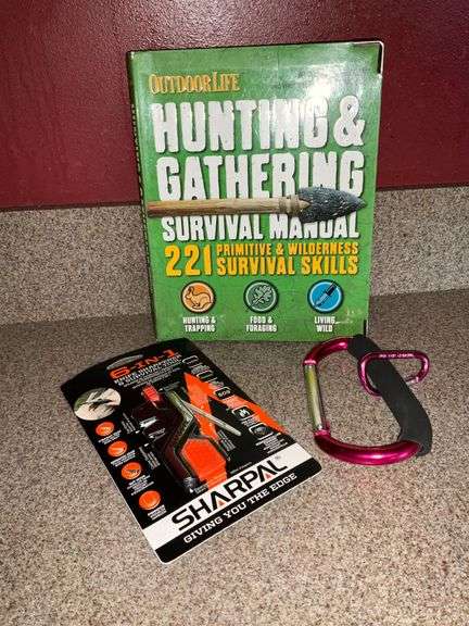 Outdoor Life Hunting & Gathering Survival Manual, Sharpal 6-in-1 knife sharpener & survival tool image