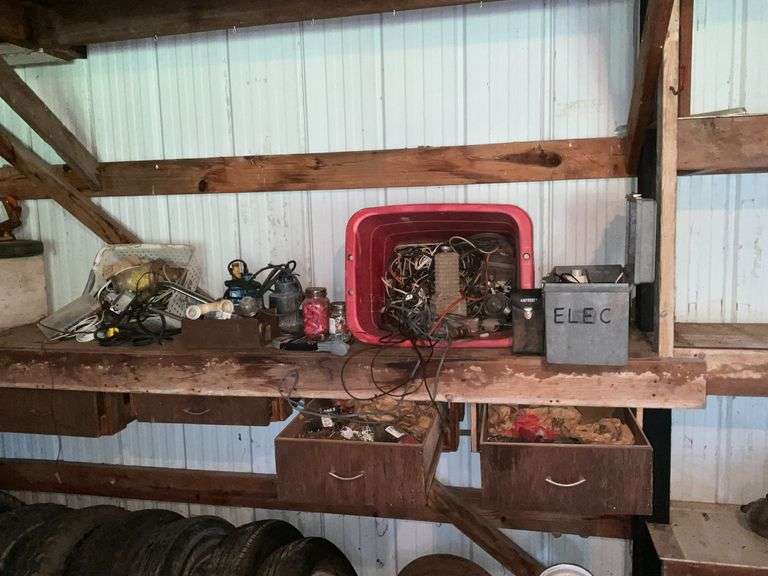 Electrical parts, sump pump, cords, electrical supplies, 5' range cord. image