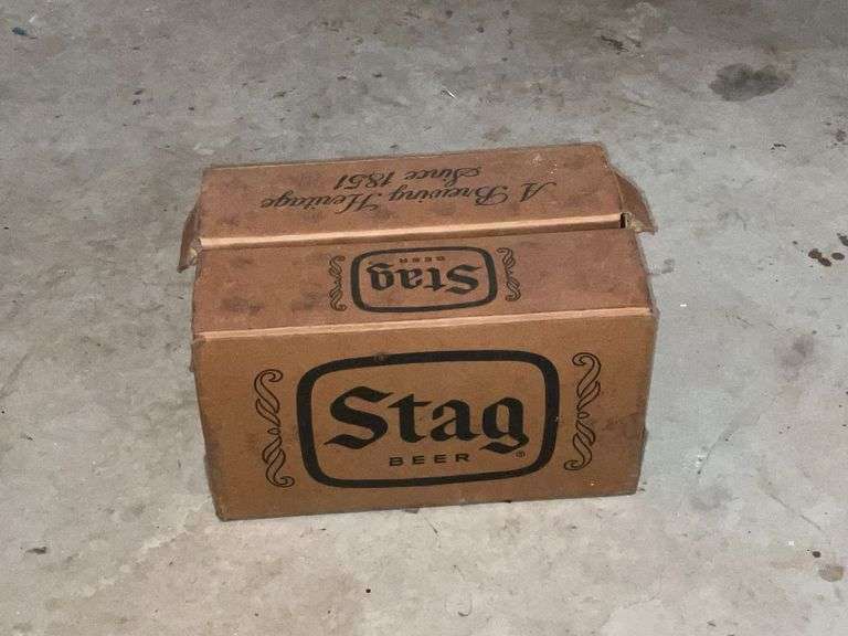 Stag Beer box