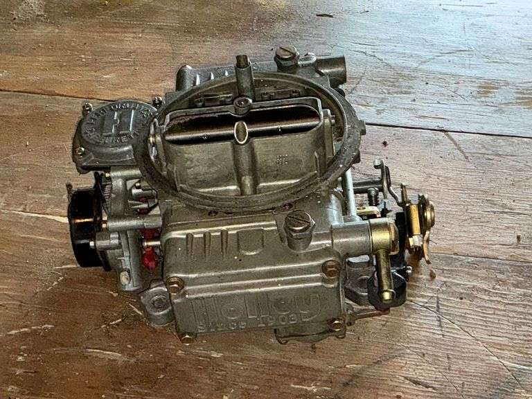 Holley 4-barrel carburetor image