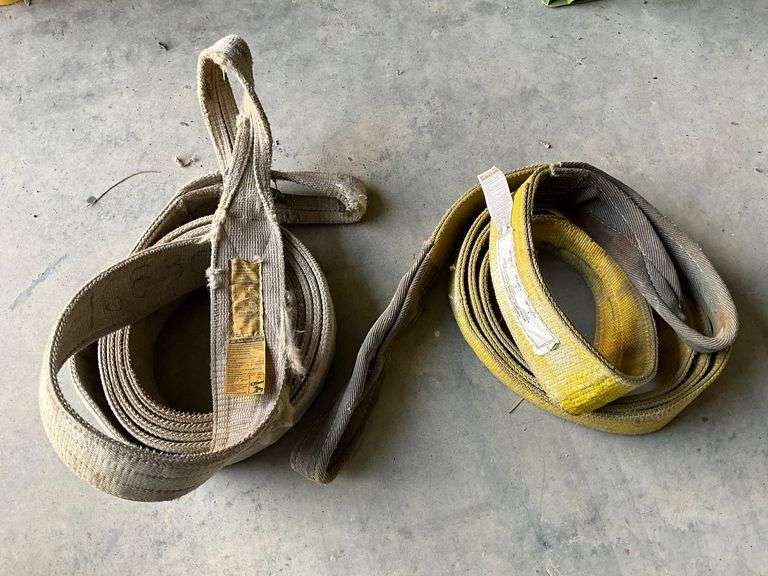 2 Choker straps, 4" W unknown length image