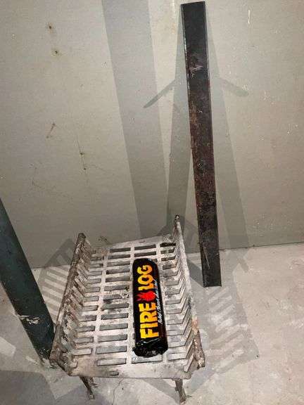 Fire grate and Fire log image