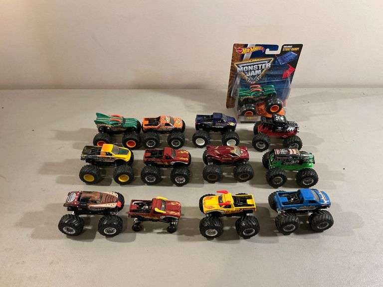 Monster Jam trucks, Hot Wheels. image