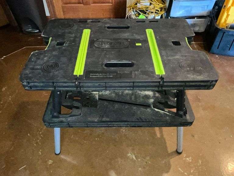 Keter folding work bench image