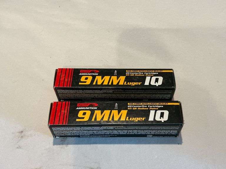 Aguila 9mm 40 rounds, 65 gr. HP image