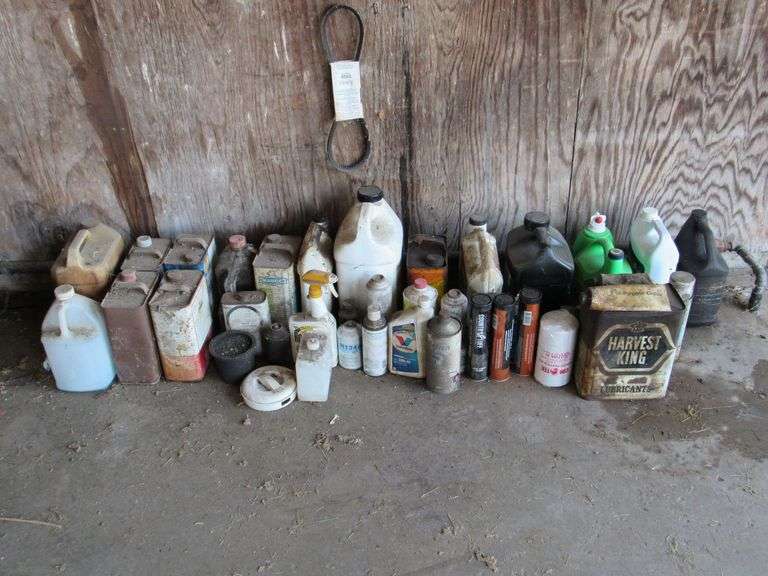 Chemicals, grease gun grease, anti-freeze image