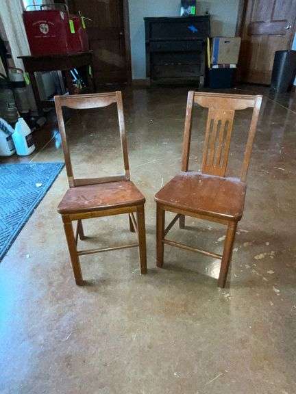 Pair of child's chairs image
