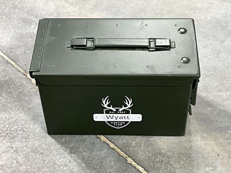 Metal ammo can image