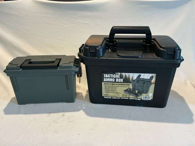 Plano and tactical ammo boxes image