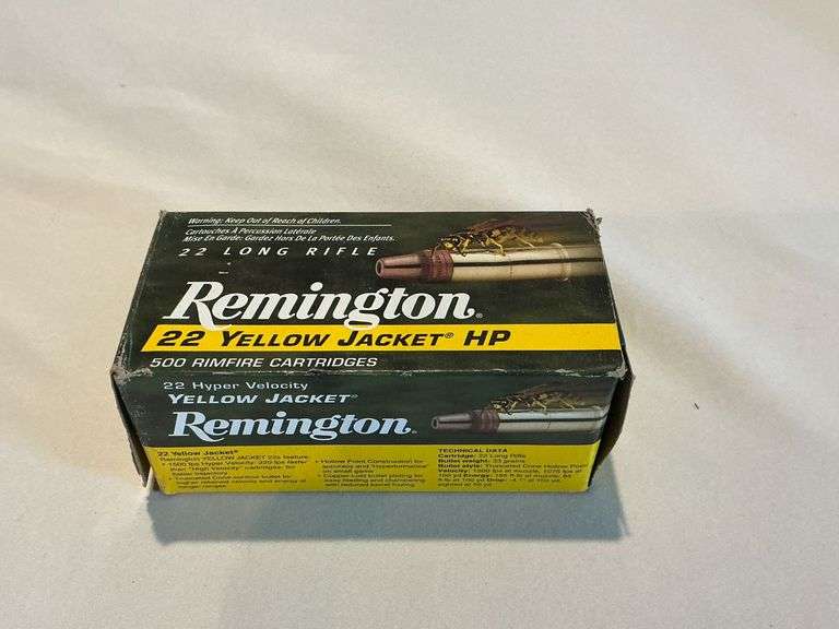 Remington .22 yellow jacket HP image