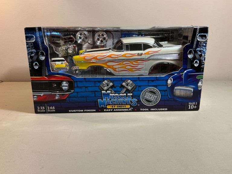 Muscle Machine 57 Chevrolet Build It Kit, NIB image