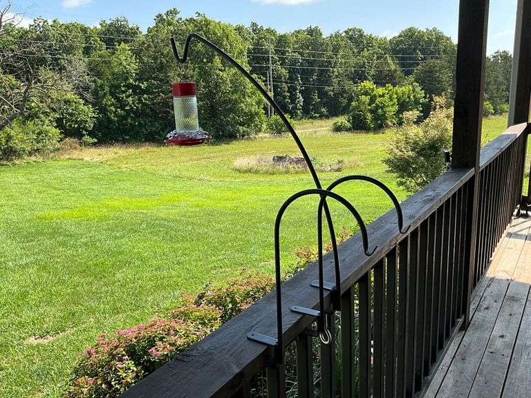 4 Deck rail mounted hooks image