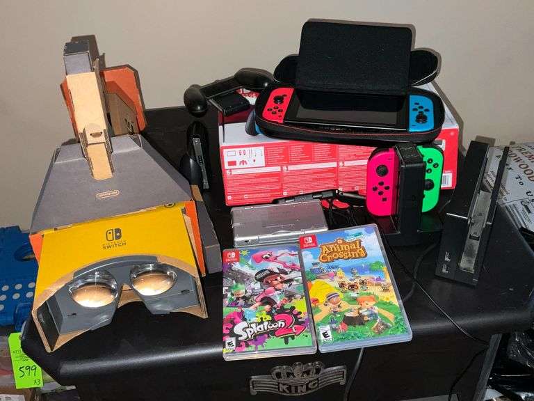 Nintendo Switch, Labo, DS, games and controllers image