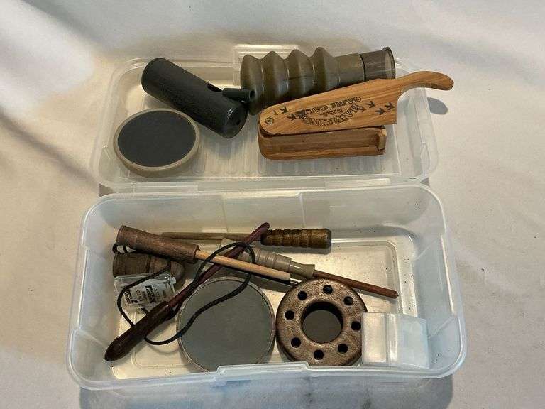 Turkey calls, Hawkins D.O.A., Strut Thunder Twister, Owl Hooter image