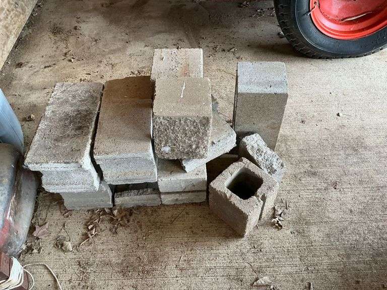 10 +/- concrete blocks image