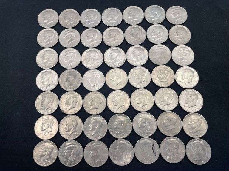 49 Kennedy Half Dollars image
