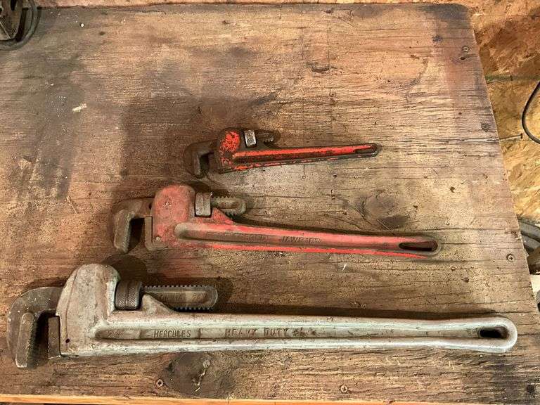 Hercules 24" aluminum pipe wrench image