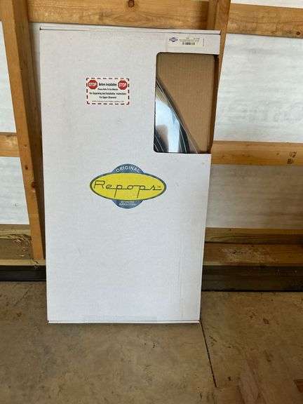 Repops 55-57 2-door sedan window strip kit image
