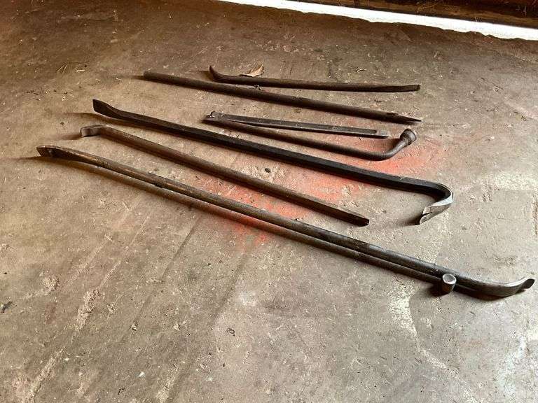 Pry bars, tire tools, etc.