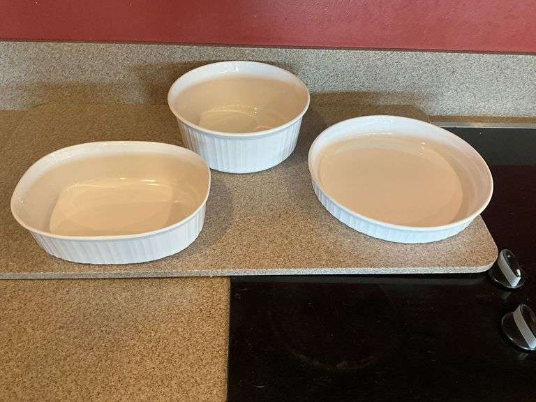 Corning Ware French White 1.8 L, 2.5 L, 24 cm dishes image