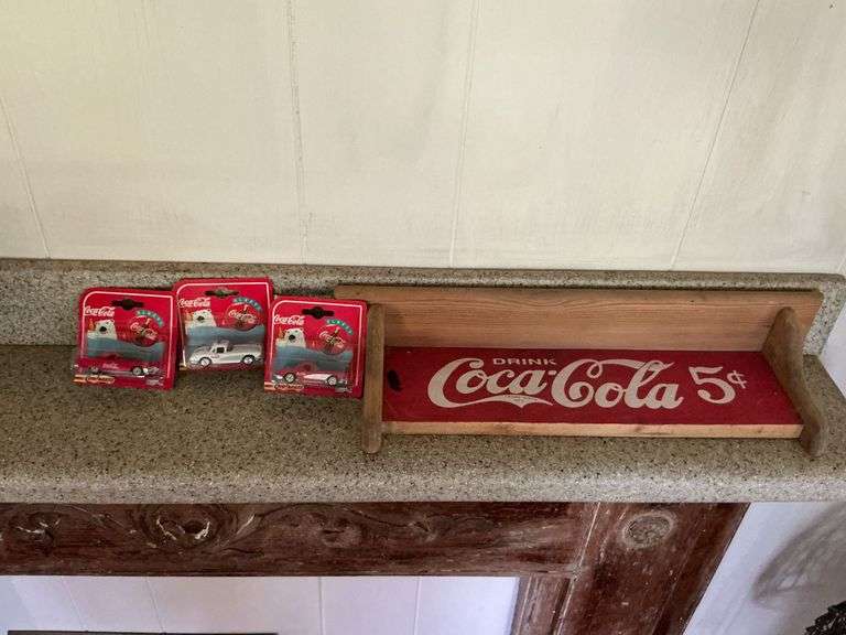 Coca-Cola shelf, 21" L. image