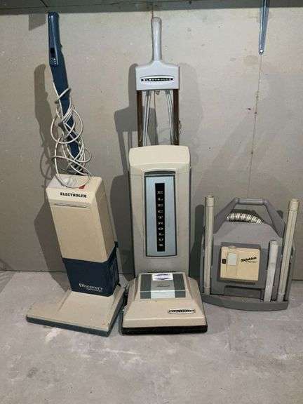 Pair of Electrolux upright vacuums image
