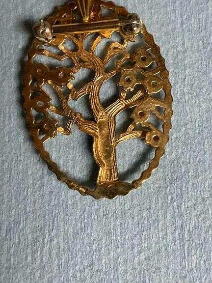 10K gold pendants and ring