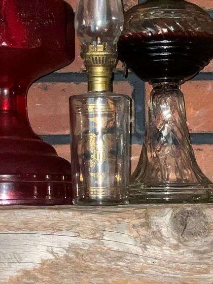 Collection of oil lamps
