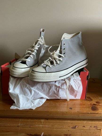 Pair of Converse All Star grey size 11.5 Men, New image