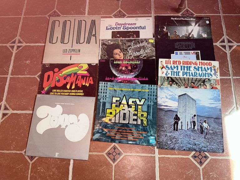 Vinyl records, Easy Rider, The Who image