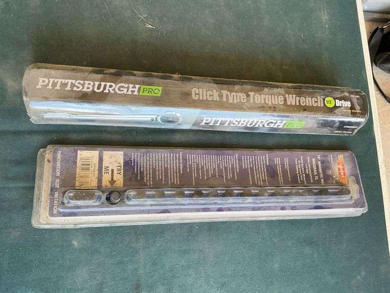 Pittsburgh Pro 1/2" drive torque wrench NIB image