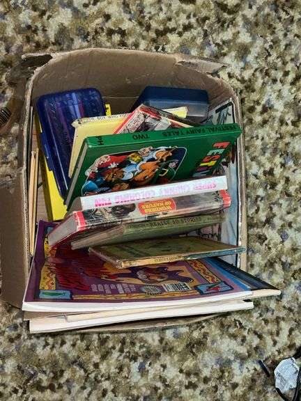 Children's books, some vintage image