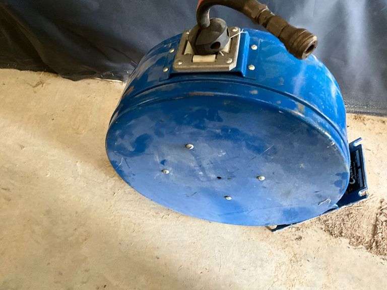 Coxwells air hose reel, hose unknown lengths image