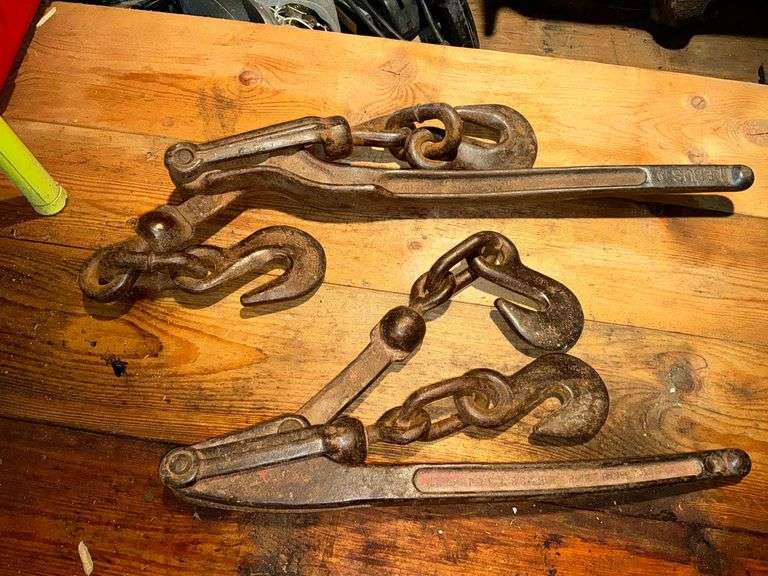 (2) 3/8" chain binders image