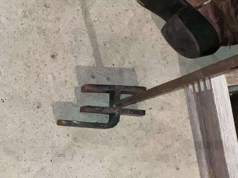 Branding iron, kid's cowboy boots