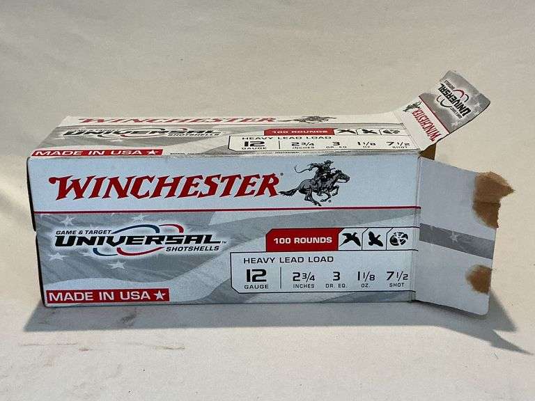 Winchester 12 ga. 2 3/4", 7 1/2 shot shells image