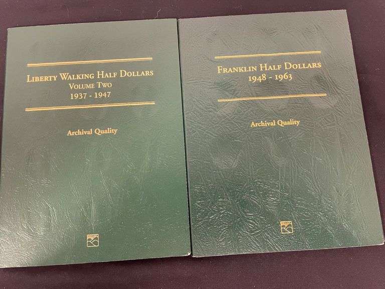 Walking Liberty & Franklin Half Dollar Coin Collection image