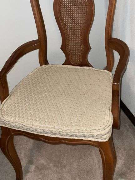 Upholstered arm chair image