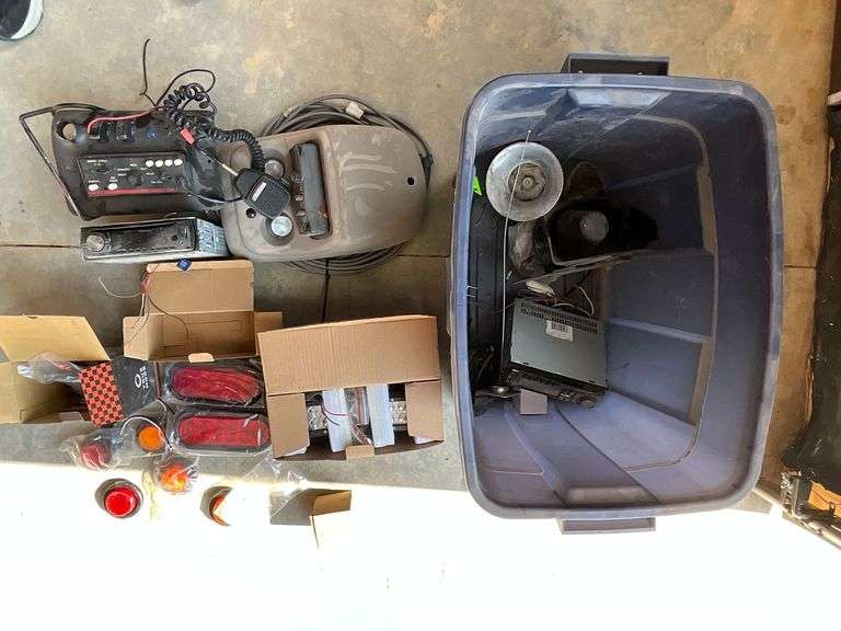 NIB trailer lights, radios, etc. image