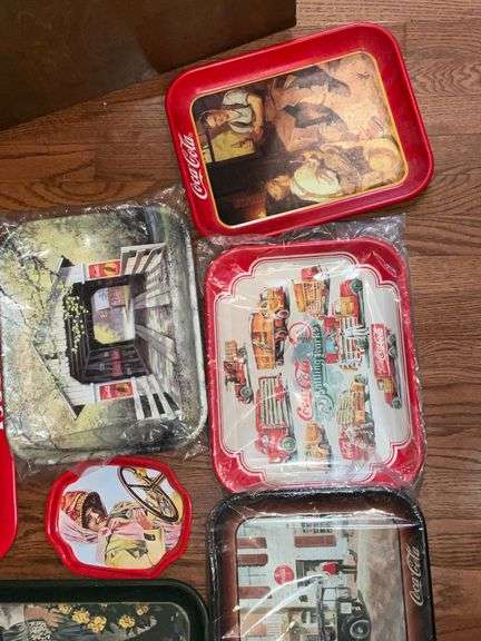 Coca-Cola trays